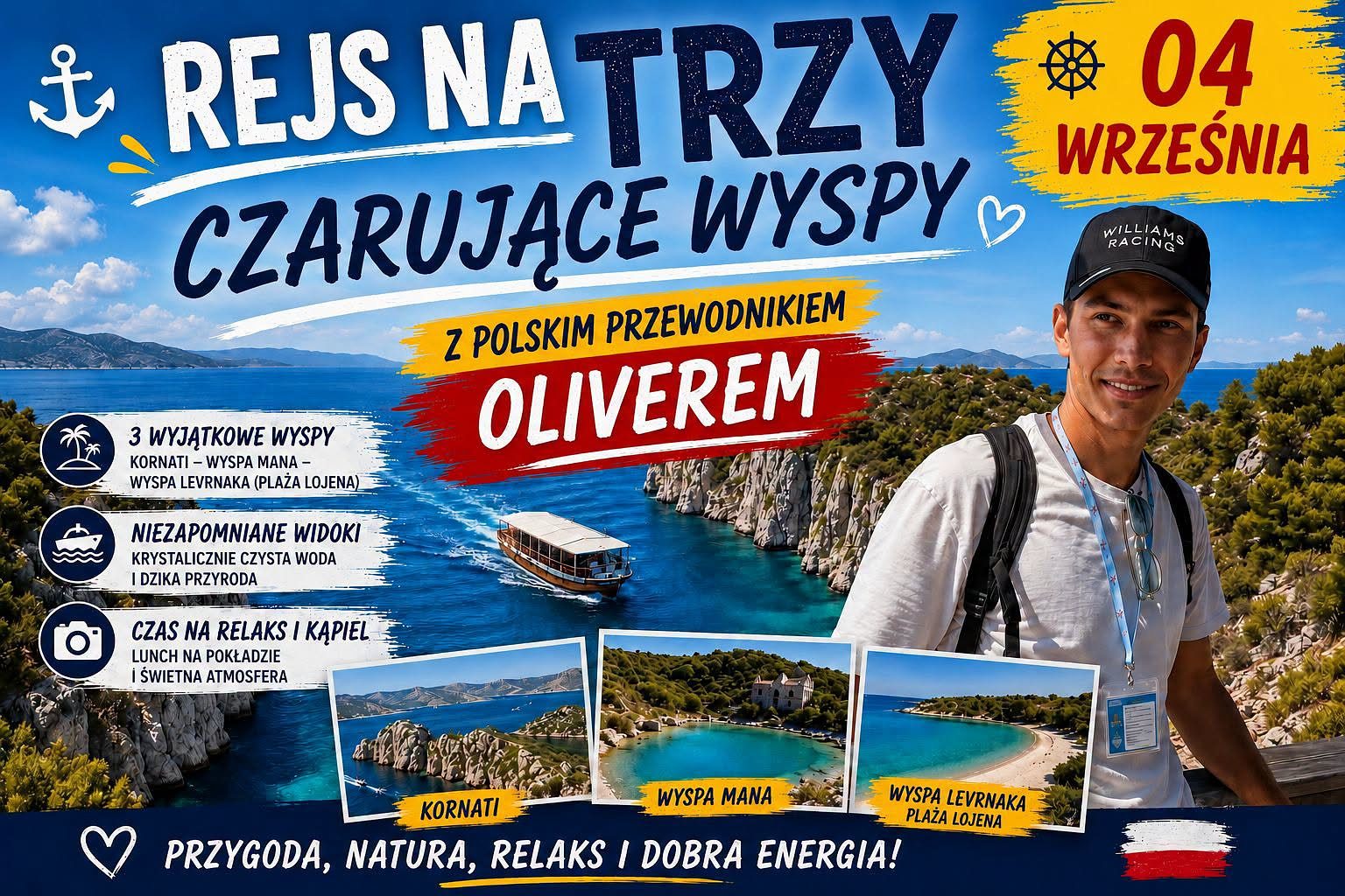 Three Charming Islands- Unforgettable Cruise Through the Adriatic Archipelago with a Stop on Mana Island