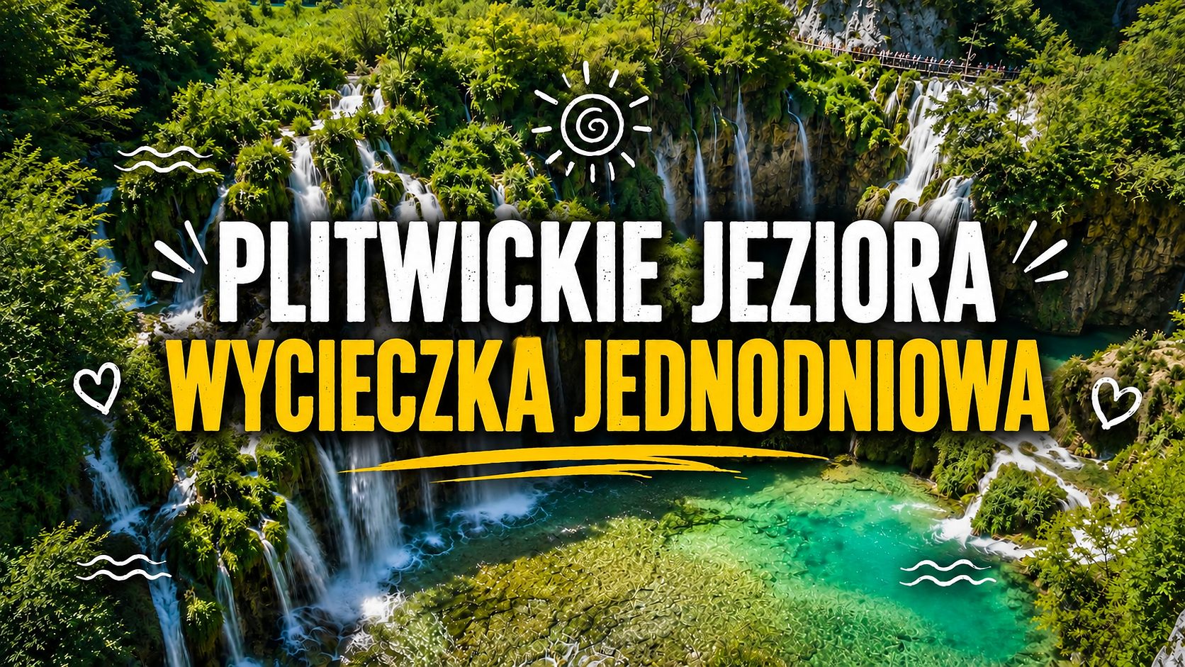 Jeziora Plitwickie – jednodniowa wycieczka autokarowa i zwiedzanie Starego Miasta w Zadarze